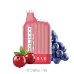 ELFBAR CR5000 ühekordne vape jõhvika viinamarja VBVT271 - Elf Bar Flavors List