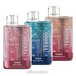 ELFBAR EBCREATE TE6000 proovivõtu pakk mitme maitsega VBVT247 - Elf Bar Flavors List