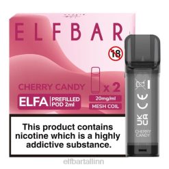 ELFBAR ELFA eeltäidetud kaun (2 pakki) kirsikommid VBVT131 - Elf Bar Nicotine