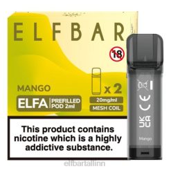 ELFBAR ELFA eeltäidetud kaun (2 pakki) mango VBVT118 - Elf Bar Vape Price