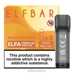 ELFBAR ELFA eeltäidetud kaun (2 pakki) metsik apelsin VBVT133 - Elf Bar Vape Near Me