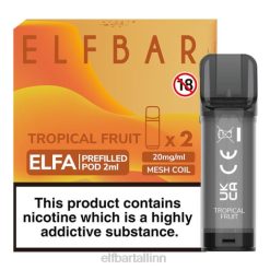 ELFBAR ELFA eeltäidetud kaun (2 pakki) troopilised puuviljad VBVT120 - Elf Bar Vape
