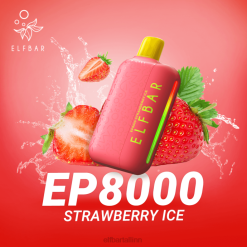 ELFBAR EP8000 ühekordne vape maasikajää VBVT317 - Elf Bar Vape Near Me