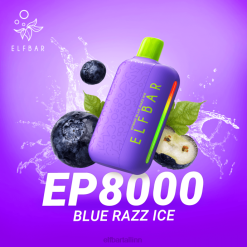 ELFBAR EP8000 ühekordne vape sinine razz jää VBVT306 - Elf Bar Eesti