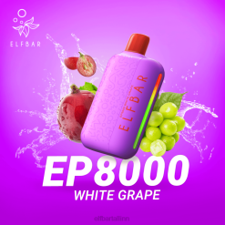 ELFBAR EP8000 ühekordne vape valge viinamari VBVT314 - Elf Bar Eesti