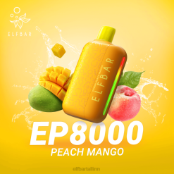 ELFBAR EP8000 ühekordne vape virsiku mango VBVT315 - Elf Bar Nicotine