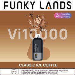 ELFBAR Funky Lands Vi10000 ühekordne vape klassikaline jääkohv VBVT398 - Elf Bar Vape Price