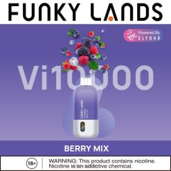 ELFBAR Funky Lands Vi10000 ühekordne vape marja segu VBVT387 - Elf Bar Nicotine