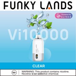 ELFBAR Funky Lands Vi10000 ühekordne vape selge VBVT397 - Elf Bar Vape Near Me