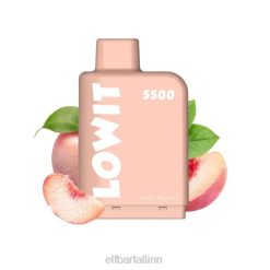 ELFBAR LOWIT 5500 eeltäidetud kaun mahlane virsik VBVT380 - Elf Bar Flavors