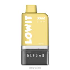 ELFBAR LOWIT 5500 eeltäidetud kaunakomplekt mango VBVT369 - Elf Bar Tallinn