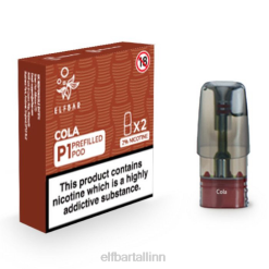 ELFBAR Mate 500 P1 eeltäidetud kaunad (2 pakki) koola VBVT148 - Elf Bar Flavors