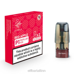 ELFBAR Mate 500 P1 eeltäidetud kaunad (2 pakki) punane õun VBVT161 - Elf Bar Tallinn