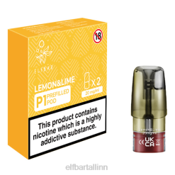 ELFBAR Mate 500 P1 eeltäidetud kaunad (2 pakki) sidrun & laim VBVT149 - Elf Bar Vape Near Me