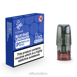 ELFBAR Mate 500 P1 eeltäidetud kaunad (2 pakki) sinine razzi limonaad VBVT154 - Elf Bar Eesti