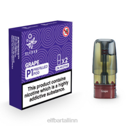 ELFBAR Mate 500 P1 eeltäidetud kaunad (2 pakki) viinamari VBVT145 - Elf Bar Tallinn