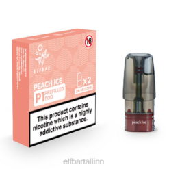 ELFBAR Mate 500 P1 eeltäidetud kaunad (2 pakki) virsiku jää VBVT152 - Elf Bar Vape