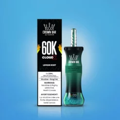 AL FAKHER CROWN BAR CLOUD-X shisha 60K mahvi topeltrežiim