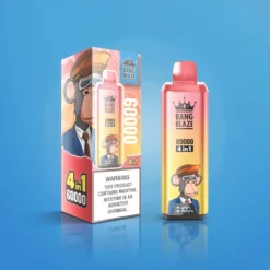 Bang Blaze 60K Puffs 4 in 1 ühekordne veip 60000 mahvi 40ml